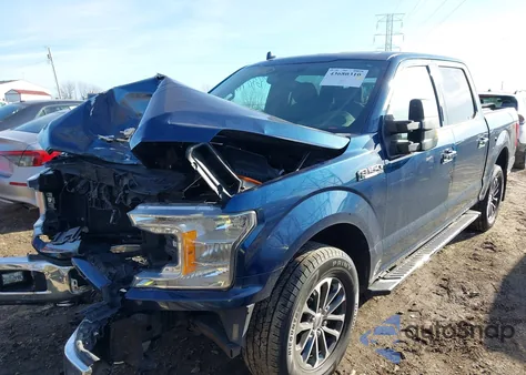 2018 Ford F-150 Xlt from USA, damaged, VIN 1FTEW1EGXJKF51784